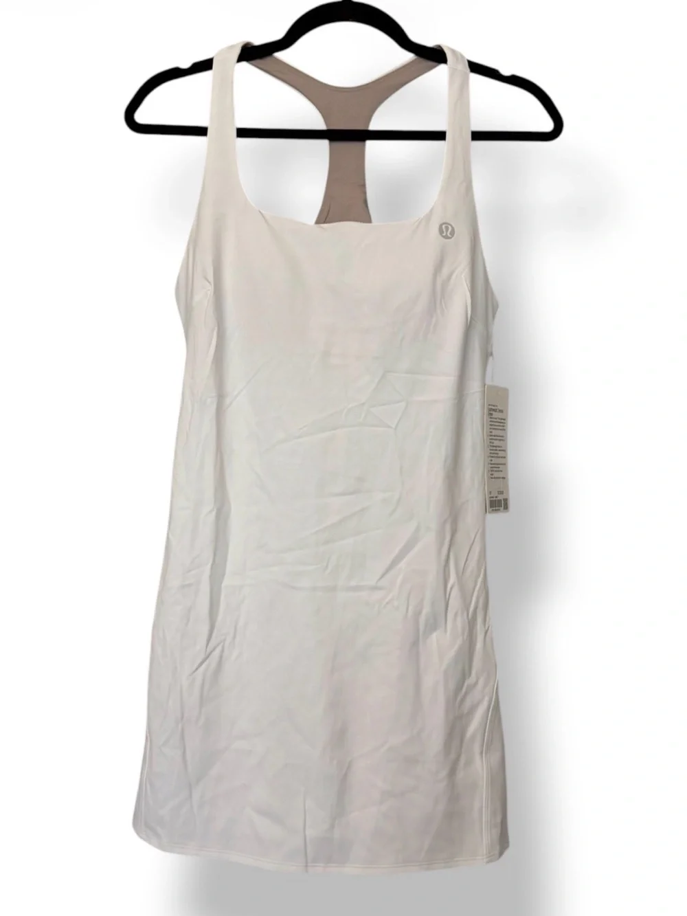 Lululemon Lightweight Tennis Dress B/C Cup White